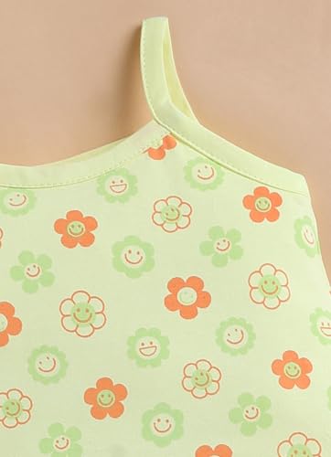 Image of LuvLap Baby Girl 100% Cotton Sleevless Girls Frock Pack of 3