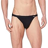 Klassischer Tanga für Herren aus reiner Baumwolle-Qualität mit weichem Griff.