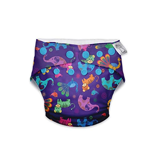 Image of SuperBottoms Swimming Diapers for Babies & Toddlers - Reusable & Adjustable Swim Diapers - Washable Cloth Diapers - Skin Friendly Fabric - Easy to Clean - Fits 3M - 3Y