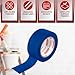 XFasten Professional Blue Painters Tape, Sharp Edge Line Technology, 1.5 Inches x 60Yards (3-Pack) - Produces Sharp Lines and Residue-Free Artisan Grade Clean Release Wall Trim Tape