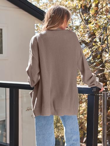 LILLUSORY Womens Oversized Cardigans Soft Knit Cardigan Sweater with Pockets - Image 5