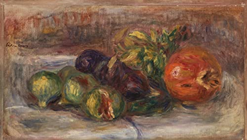 Affiche Toile Grenade et figues Renoir 60x90cm l'émotion de l'art portrait