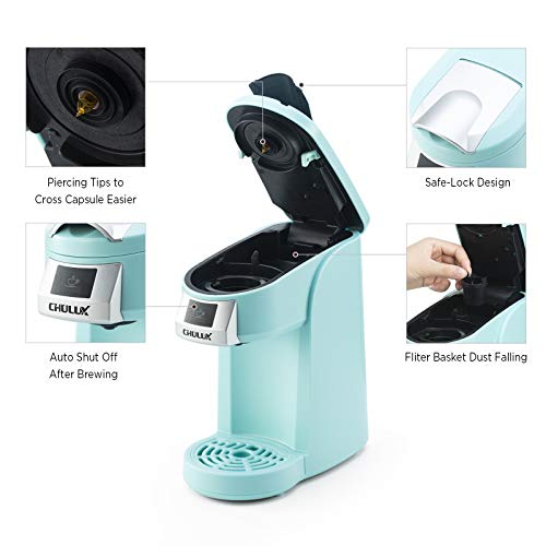 CHULUX Single Cup Coffee Maker Machine 