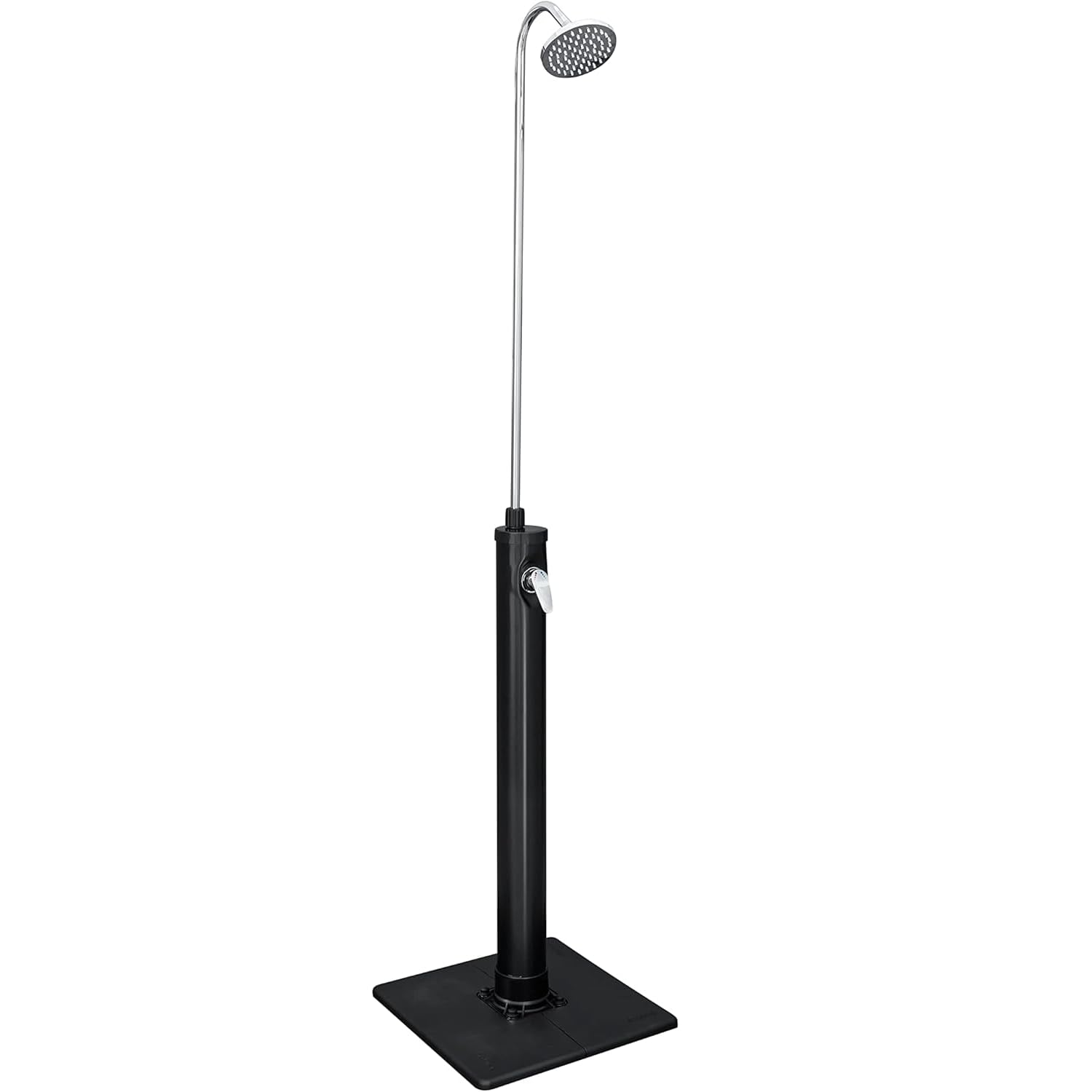 GrecoShop Doccia Solare da Giardino per Piscina 8L – Doccia Esterna con Serbatoio Riscaldato dal Sole, Temperatura Regolabile, Facile Installazione, Ideale per Outdoor, Campeggio e Terrazza