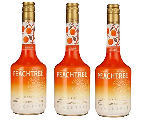 3 Flaschen De Kuyper Peachtree a 0,7l 20% Vol (3 x 0,7l) pfirsichlikör