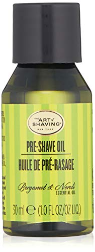 The Art of Shaving Pre Shave Beard Oil - Shaving Oil for Men, Protects Against Irritation and Razor Burn, Clinically Tested for Sensitive Skin, Bergamot & Neroli, 1 Ounce