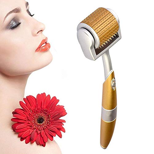Preisvergleich Produktbild WODT Titan Microneedle Derma Roller Hautpflege für Gesichtsfalten Haarausfall Dehnungsstreifen Nachwachsen der Haare Micro Nadeln,0.25mm