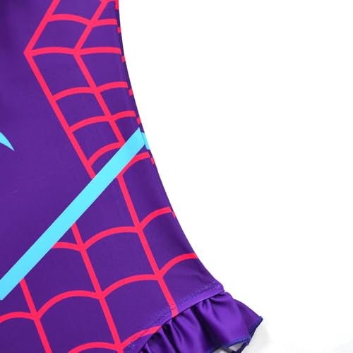 Kids Girls Casual Swimsuits Graphic Bathing Suits Little Girls Swmwear 3-8Years4