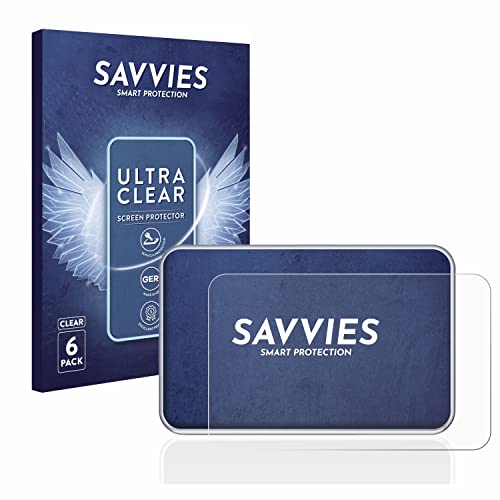 savvies (6 Pezzi Pellicola Protettiva per Tandem diabetes care t:slim X2 Insulin Pump Protezione Schermo Trasparente