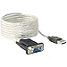 SABRENT 6-FT USB to RS-232 DB9 Serial 9 pin Adapter (Prolific PL2303) (SBT-USC6K)