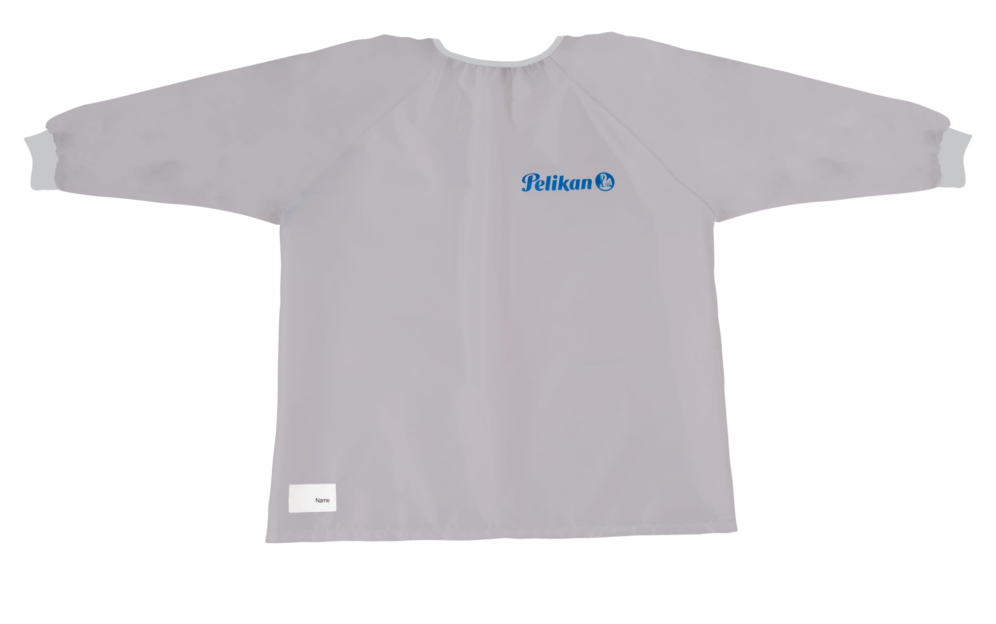 Pelikan Painting Apron for Children 7-10 Years with Velcro Fastening and Hanger Loop in Grey