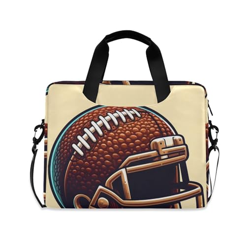 Funda portatil ALAZA Football Rugby 13-15.6 pulgadas miniatura 1