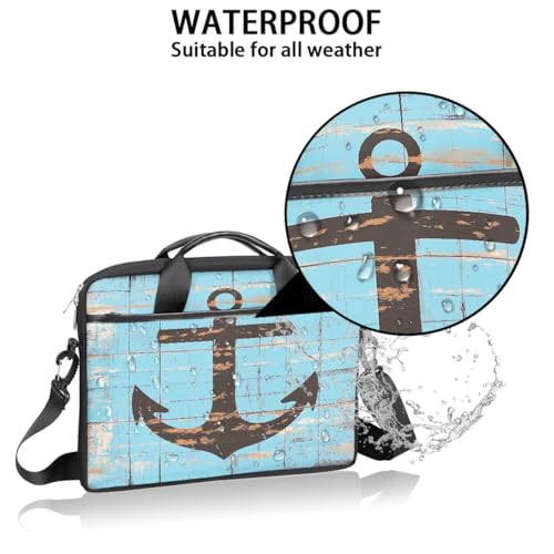 Bolso para Laptop con patrón ancla 15 pulgadas miniatura 3
