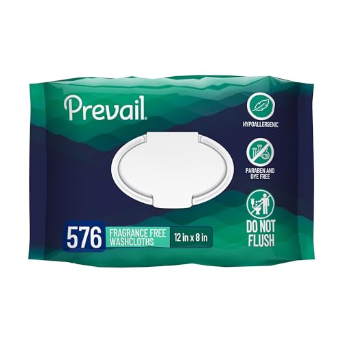 Prevail Personal Cleansing Wipe 8 x 12 WW-810 12 Pack 576 Wipes