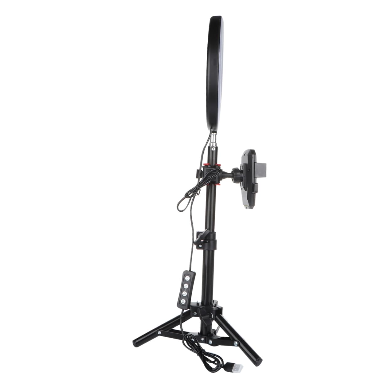 GRIRIW Led Fill Light Phone Live Lamp Ring Filling Light Adjustable Bracket for Makeup Video Calls