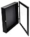 Golden State Art, 11x14 Shadow Box Frame Display Case, 2-inch Depth, Great for Collages, Collections, Mementos, 6 Pins Included (Black, 1 Pack)