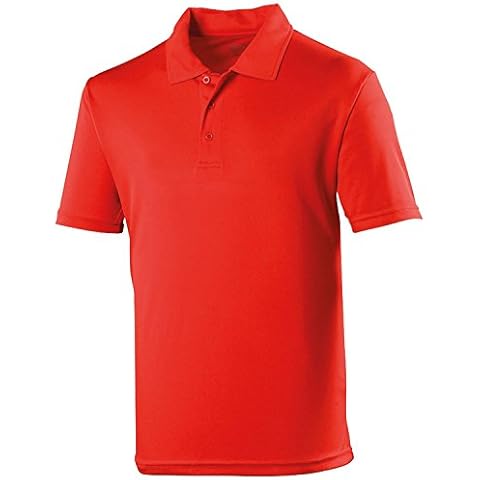 AWDis Cool Polo Shirt in Fire Red Cover