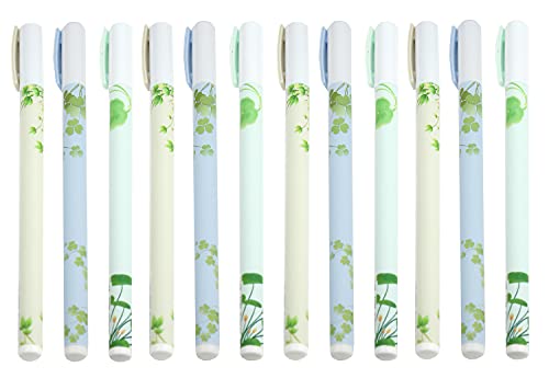 Stylos à encre gel à écriture lisse noire lot de 60 pointe 0.50 mm sans bavure