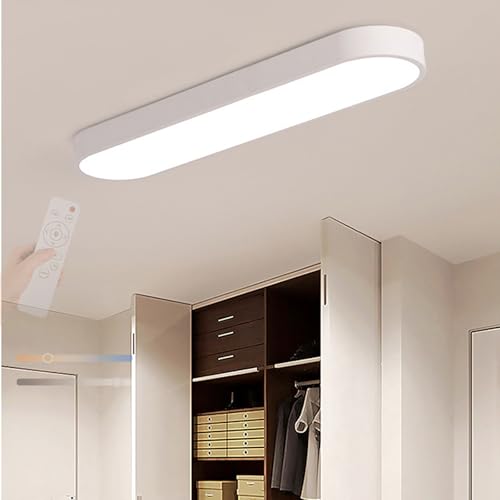 Lampe de plafond LED moderne pour balcon et chambre à coucher blanche