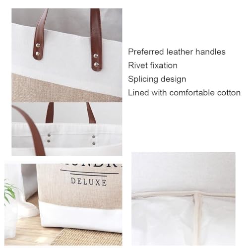Panier à linge de grande capacité pliable portable pour vêtements