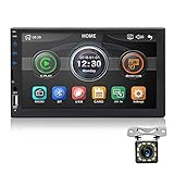 Y video desde USB / SD en reposacabezas con función de salida AV. Vea y controle los monitores del reposacabezas y el teléfono Android 4.4-8.0. Teléfono conveniente y más seguro.