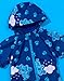 Blues Clues And You Kids Puddle Suit | Dog Puppy Paws All In One Navy Raincoat | Long Sleeve with Cuffs Play Walking Jacket