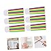 HOMSFOU 6sets Reading Book Tabs of Sticky Page Tabs Highlighter Tape for Office Supplies Note Taking School Office Use