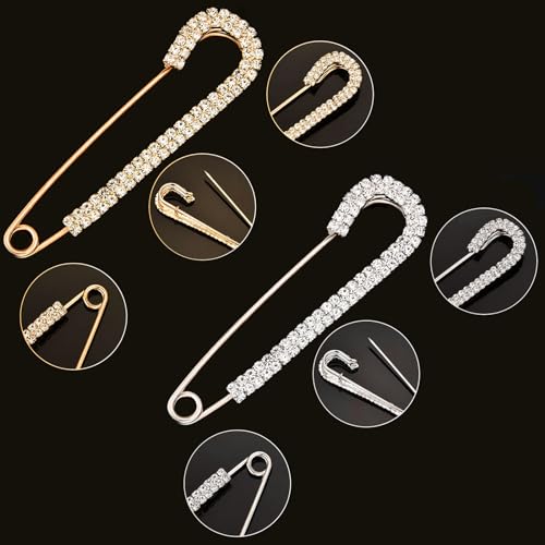 Image of 5 Pcs Vintage Dress Cinch Clips Sweater Cardigan Shawl Clips Retro Cardigan Collar Clips Waist Back Cincher Clip for Women Girls Brooch Clips