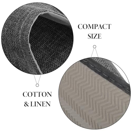 Healvian 20 chinelos unissex descartáveis para hóspedes, chinelos descartáveis de hotel, antiderrapa