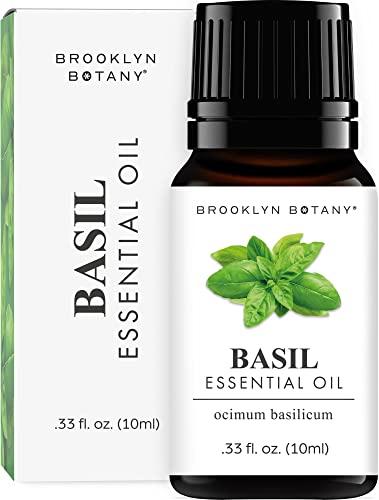Brooklyn Botany Basil Essential Oil - 0.33 Fl Oz