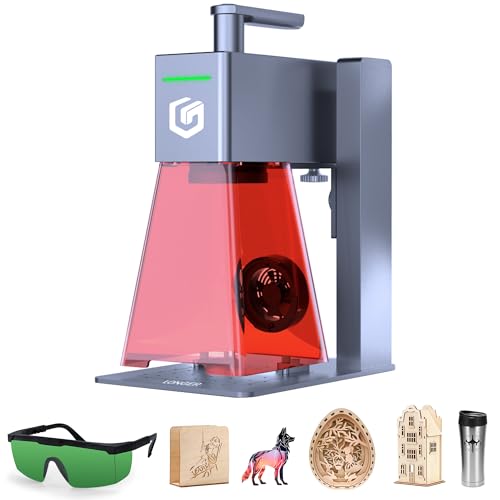 Image of Longer Nano Pro 12000mW Laser Engraver 5000mm /s High-Speed Laser Engraving and Cutter Precision 0.01 * 0.01mm CNC, DIY Laser Cutter and Engraver Machine for Wood, Metal, Paper, Acrylic, Leather, Glass