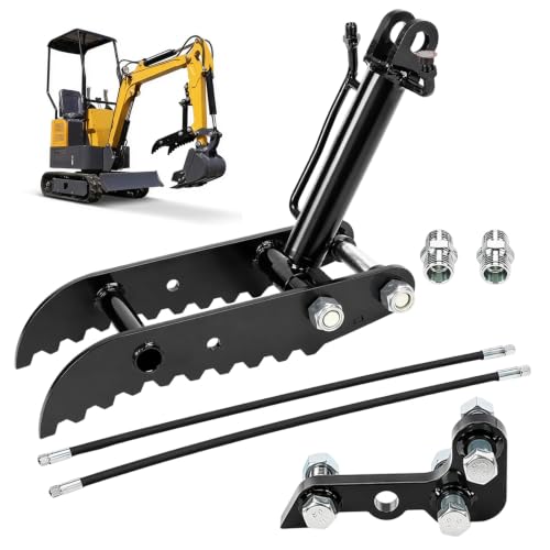 GEARWAVE Mini Excavator Hydraulic Thumb Kit for Excavator Up to 3 Tons