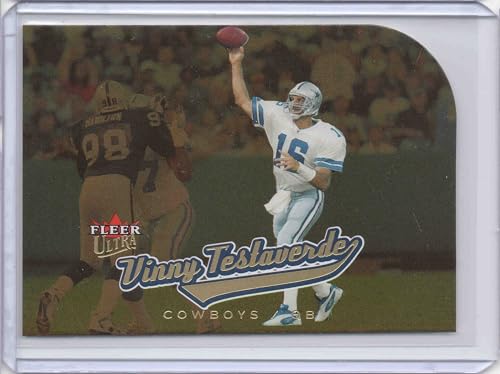 2005 Ultra Gold Medallion #92 Vinny Testaverde - Die Cut - Dallas