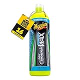 Meguiar's Hybrid Ceramic Liquid Wax, Shield Your Paint with a Residue-Free Liquid Car Wax with Advanced SiO2 Hybrid Technology and Long-Lasting Water-Beading Protection, 16 Oz Bottle