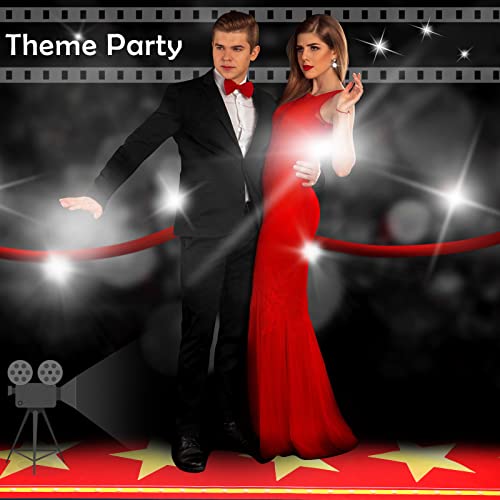 Movie Night Long Red Carpet Table Runner Movie Theme Party Decorations Party Supplies For Movie Night Theme, Wedding, Prom, Movie Special Event, Aisle Indoor Outdoor Decor (24 Inch, 10 Feet) #TOP3