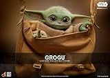 Hot Toys Star Wars: The Mandalorian Grogu (The Child) - Figura coleccionable de tamaño natural