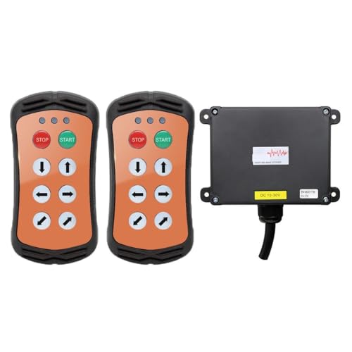 Control de puerta trasera de coche A600 rojo de 6 botones que evita fallos de voltaje DC12-24V 2