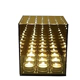 spiegel teelichthalter  Unbekannt Teelichthalter Excel Infinity Light 9 Cube