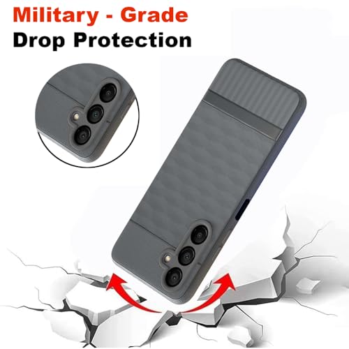 Image of Shockproof Case for Samsung Galaxy F15 5G / M15 5G | Full Camera Protection | TPU Flexible Back Cover for Samsung Galaxy F15 5G / M15 5G (Graphite Grey)
