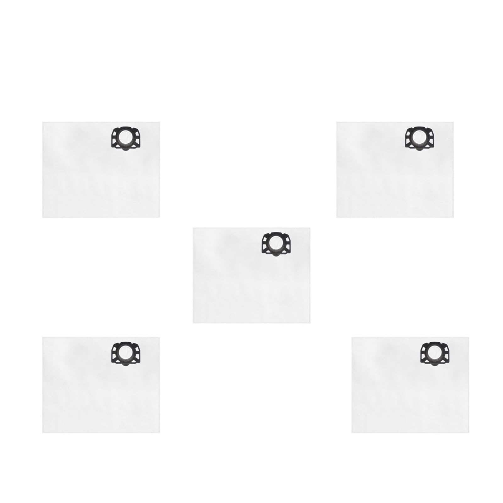 EEZII Vacuum Cleaner Bags, Compatible For Karcher, WD2 Plus / WD3 / KWD1 / KWD2 / KWD3 / WD3.200-WD3.800M / SE4001 / SE4002 Vacuum Bags Accessories(5 Pcs Dust Bags)