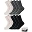 10 Pairs - 3 Black 4 Beige 3 Grey