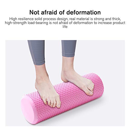 BIGBIGFAMILY Rolo de espuma de tijolo para ioga, bloco de ioga, haste de ioga durável, relaxamento d