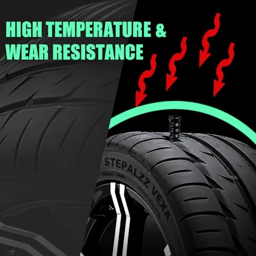 Image of Tubeless Tyre Repair Rubber Nail Kit for Car, Bike, Motorcycle, Scooter and Bicycle, No Glue Required, Quick Puncture Repair, Pack of 10