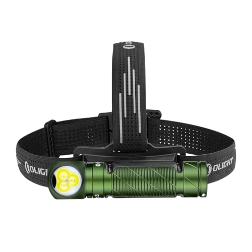 OLIGHT Perun 3 Max 3000 Lumens Headlamp Multi-use Handheld EDC Torch Rechargeable Torch (OD Green)