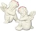 AngelStar 19271 Adorable Cherub Angel Figurine, 2-1/2-Inch, Set of 2