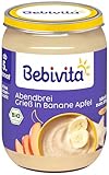Bebivita Abendbrei Grieß-Banane-Apfel, 190g