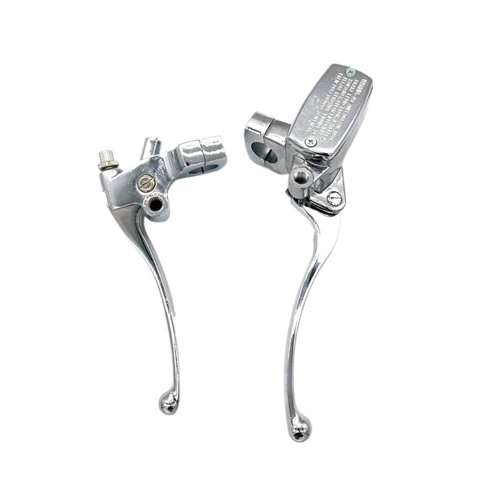 WGHPOSQTJ Hand Brake Clutch Levers Universal 25mm Motorcycle Brake Clutch Lever Master Cylinder Reservoir for Steed 400 600 for Shadow 1100 250 750
