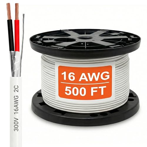 16 AWG Shielded Copper Electrical Wire 500ft