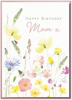Happy Birthday Mum. Lovely Floral Birthday Card