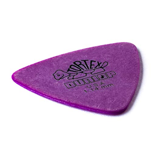Dunlop médiators Tortex Triangle 114 violet (6 pièces) - Les Beatles, Paul McCartney, John Lennon, RIngo Starr, George Harrison Dunlop médiators Tortex Triangle 114 violet (6 pièces) – Image 4